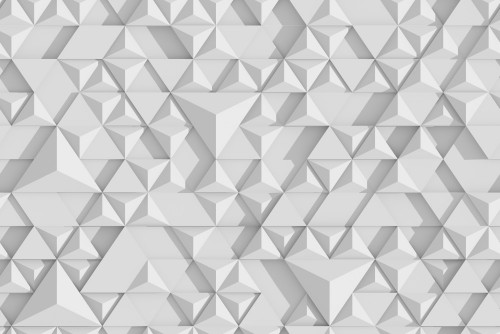 bialy-wielokatne-trojkat-geometryczne-powierzchni-renderowania-3d-tekstury