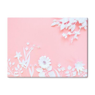 tapety-z-bialego-papieru-kwiaty-tlo-wiosna-lato-kwiatowy-elementy-projektu