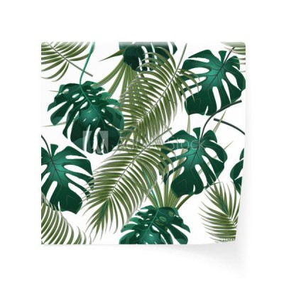 dzungla-zarosla-tropikalnych-lisci-palmowych-i-monstera-kwiatowy-wzor-pojedynczo-na-bialym-tle-ilustracja