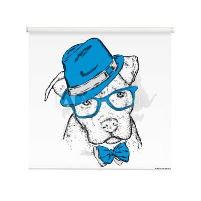 pit-bull-w-kapelusz-i-krawat-wektor-psa-ilustracja-wektorowa-dla-karty-z-pozdrowieniami-plakatu-lub-wydrukowac-na-ubrania