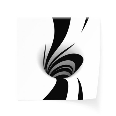 abstrakcja-czarno-bialej-spirali