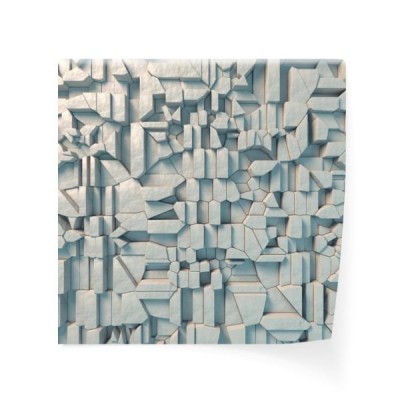 bialy-abstrakcyjny-wzor-powierzchni-3d-rendering