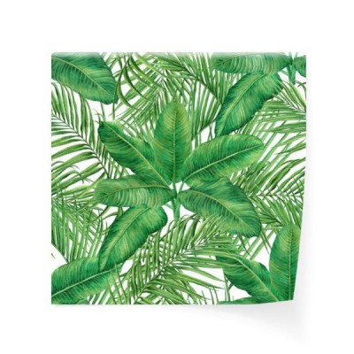akwarela-malarstwo-kokosowe-lisc-palmowy-zielony-urlop-bezszwowe-tlo-wzor-akwarela-recznie-rysowane-ilustracja-tropikalne-egzotyczne