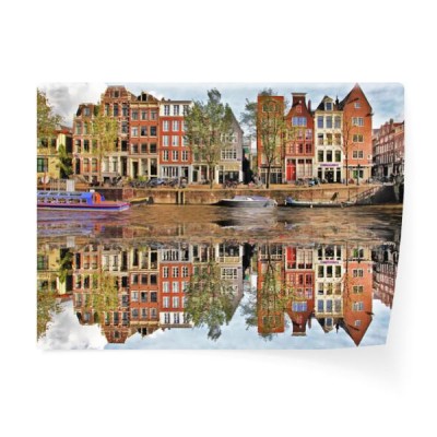 stare-budynki-oraz-lodzie-na-rzece-w-amsterdamie-holandia