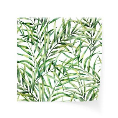 akwarela-wzor-z-wspaniale-liscie-palmy-recznie-malowany-egzotyczny-oddzial-zieleni-ilustracja-botaniczna-do-projektowania