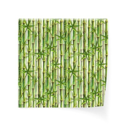 zielony-bambusowy-lasowy-bezszwowy-wzor