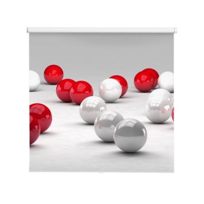 duzo-interakcji-bialych-i-czerwonych-kulek-3d-renderowania-obrazu