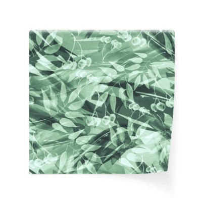 akwarela-wzor-z-wizerunkiem-grono-jagod-jarzebina-kalina-lisci-w-stylu-dekoracyjnym-bialy-zielony-kolor-do-roznych-projektow