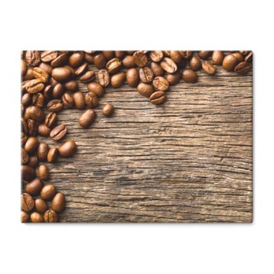ziaren-kawy-na-vintage-drewniane-tla
