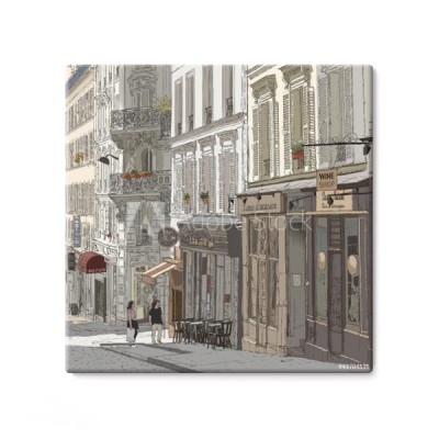 ulica-w-dzielincy-montmartre-paryz