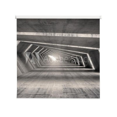 abstrakt-iluminujacy-3d-oproznia-gietego-betonowego-korytarza-wnetrze
