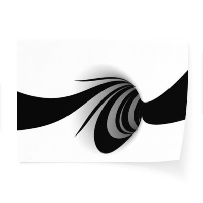 abstrakcja-bialo-czarnej-spirali