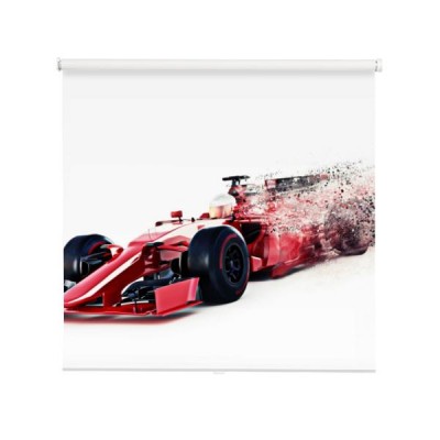 czerwony-silnik-sportowy-samochod-wyscigowy-przod-katowy-widok-przyspieszenie-na-bialym-tle-z-predkoscia-rozproszenia-efekt