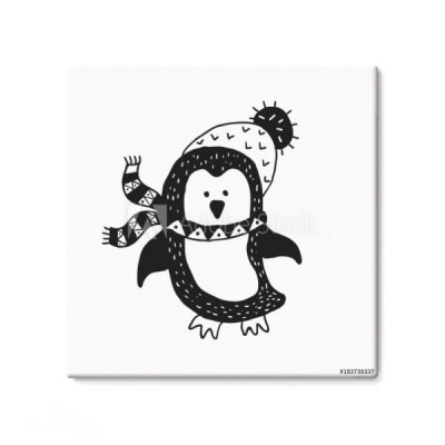 zabawny-pingwin-przedszkole-minimalistyczny-styl-skandynawski-postac-na-karte-dla-dzieci-nadruk-na-t-shirt-i-wiele-innych