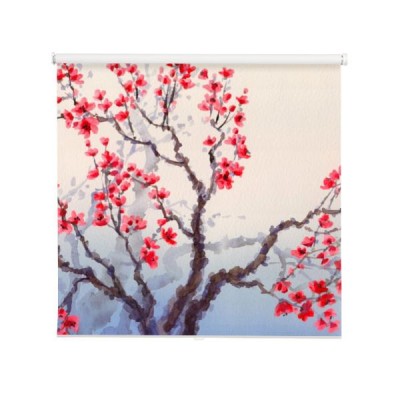 grafika-drzewa-w-stylu-japonskim